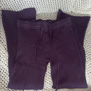 Forever 21 Knit wide leg lounge pants